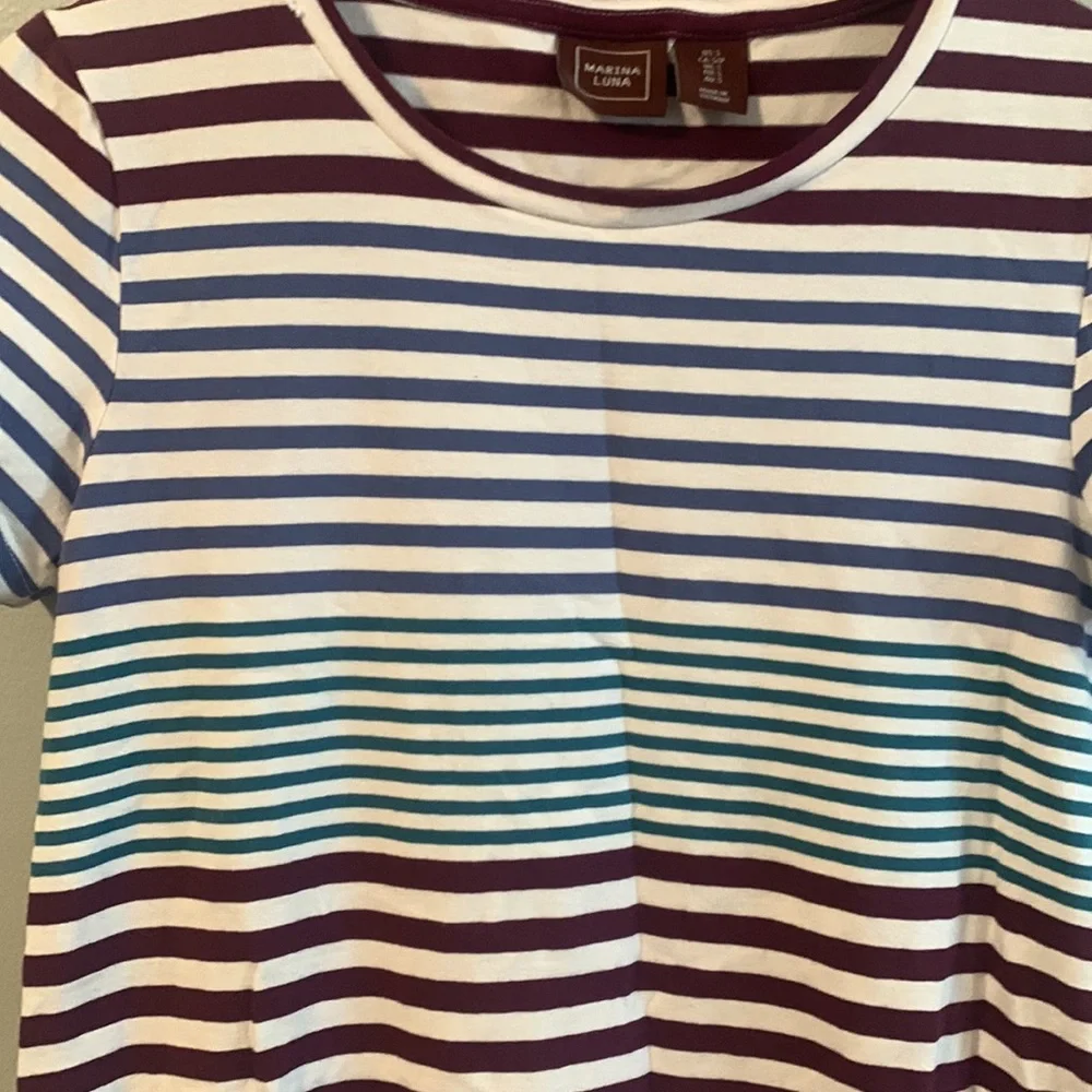 💙2 FOR $15💙Striped dress - Picture 2 of 3